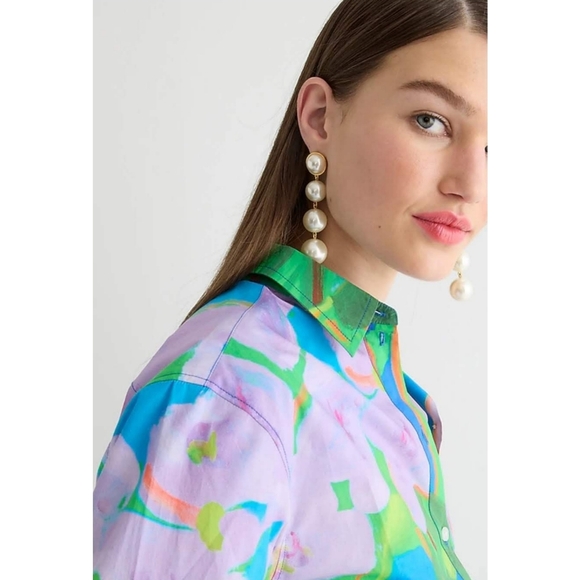 39. J.Crew Limited-edition Nicole Wittenberg X J.Crew sweet William shirt - Picture 4 of 10